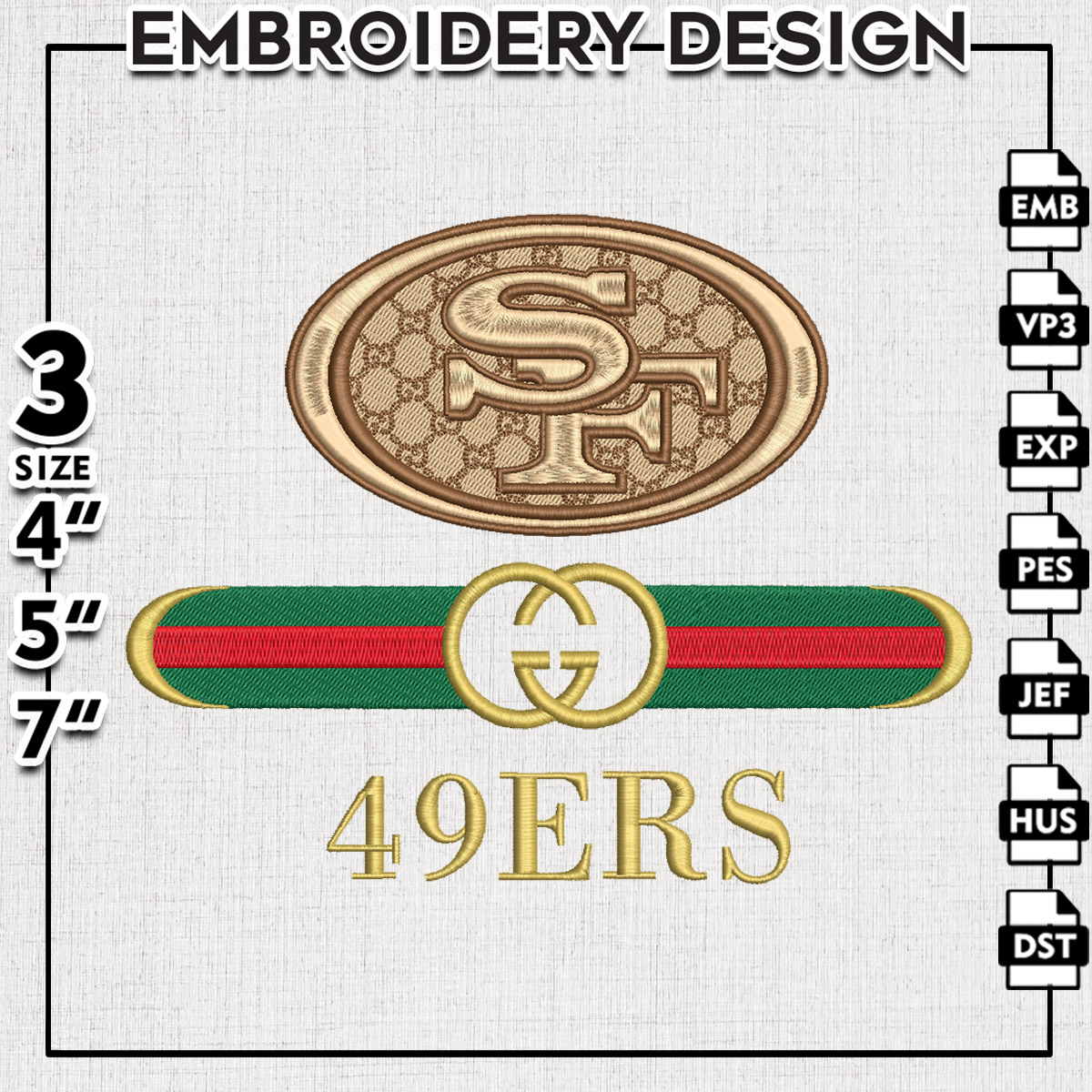 Machine Embroidery Design, Embroidery Designs, Embroidery Files Pattern, Embroidery Files, Instant Download, Digital Download, Machine Embroidery Pattern, Embroidery Pattern, Football embroidery pattern, logo embroidery design, Sports Embroidery Design, N