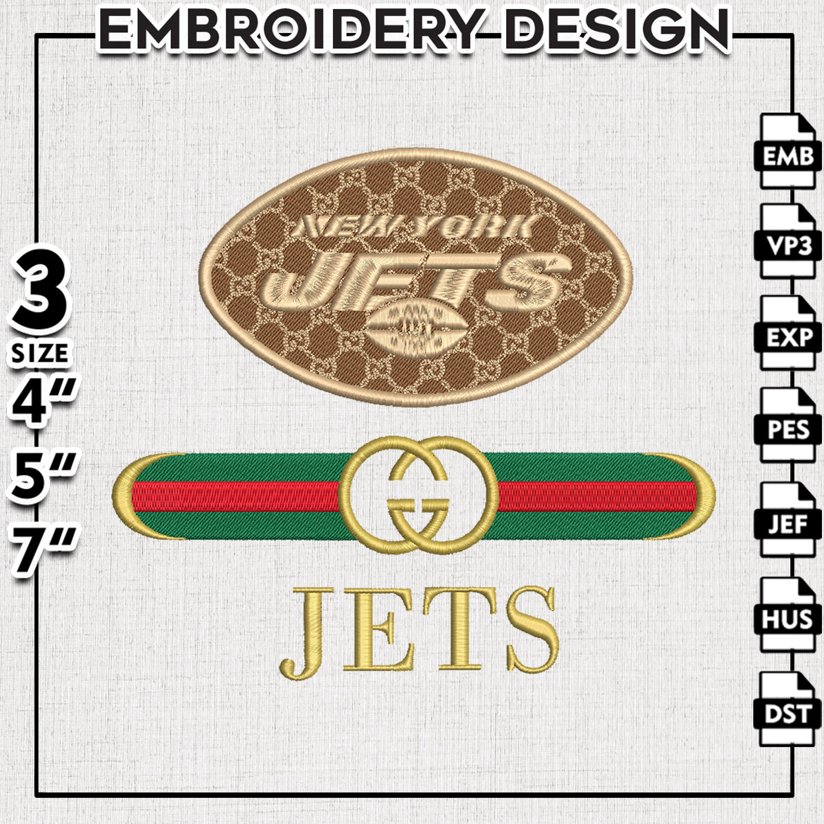 Machine Embroidery Design, Embroidery Designs, Embroidery Files Pattern, Embroidery Files, Instant Download, Digital Download, Machine Embroidery Pattern, Embroidery Pattern, Football embroidery pattern, logo embroidery design, Sports Embroidery Design, N