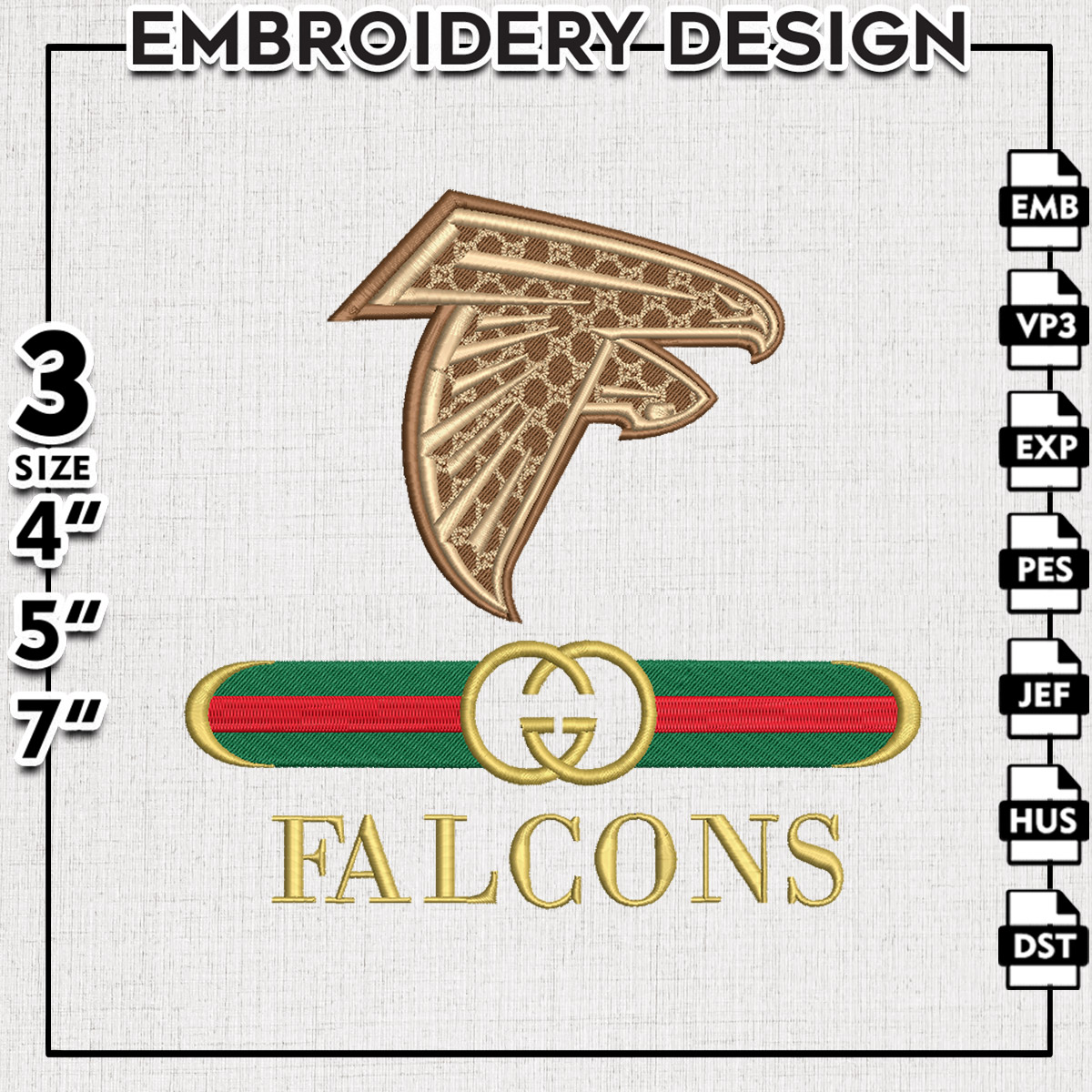 Machine Embroidery Design, Embroidery Designs, Embroidery Files Pattern, Embroidery Files, Instant Download, Digital Download, Machine Embroidery Pattern, Embroidery Pattern, Football embroidery pattern, logo embroidery design, Sports Embroidery Design, N