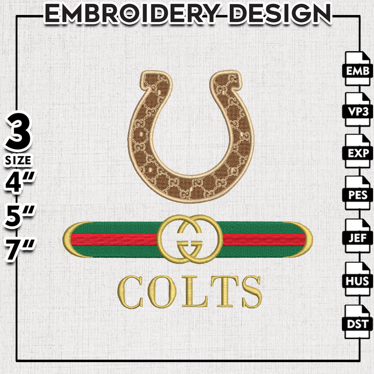 Machine Embroidery Design, Embroidery Designs, Embroidery Files Pattern, Embroidery Files, Instant Download, Digital Download, Machine Embroidery Pattern, Embroidery Pattern, Football embroidery pattern, logo embroidery design, Sports Embroidery Design, N