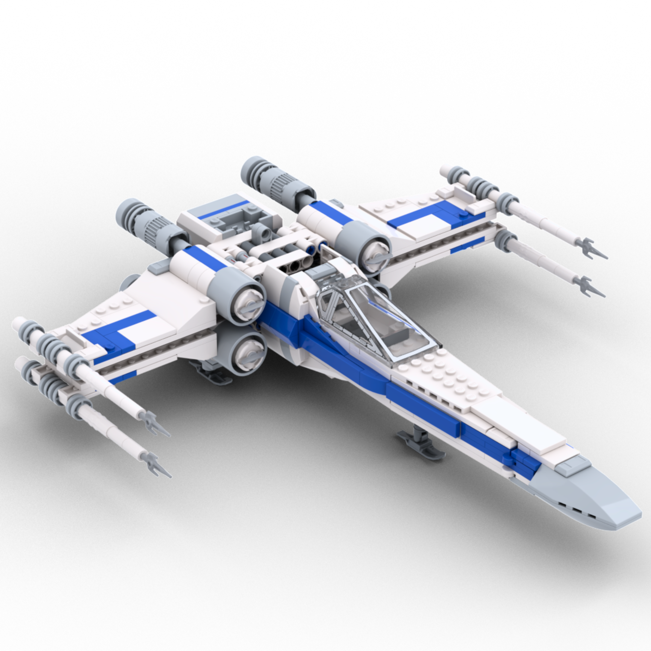 New Republic X-Wing Instructions (Skeleton Crew / The