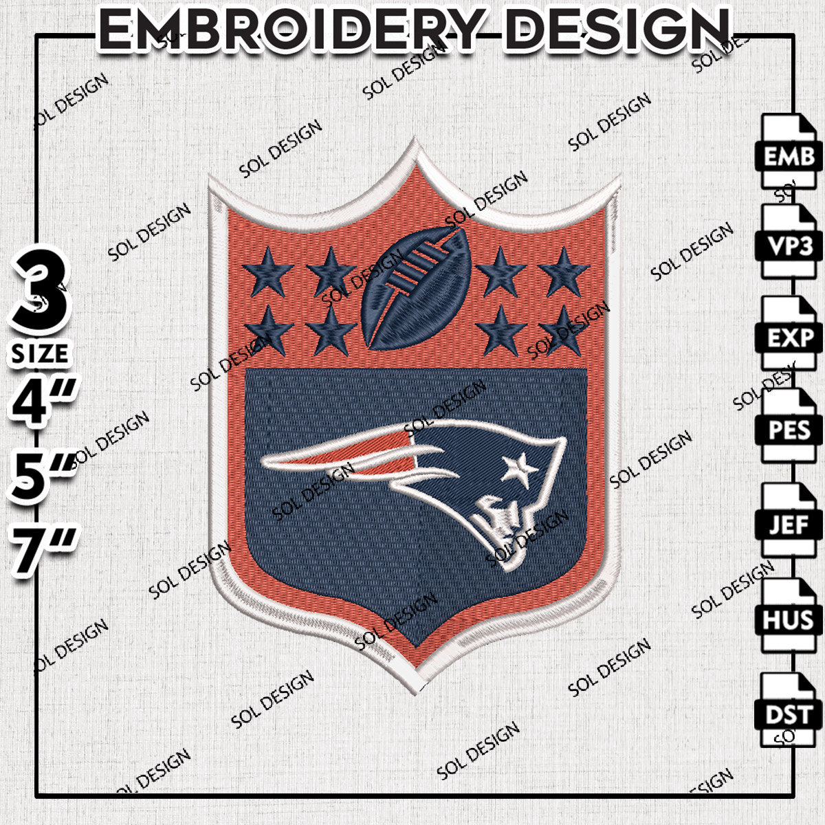 Machine Embroidery Design, Embroidery Designs, Embroidery Files Pattern, Embroidery Files, Instant Download, Digital Download, Machine Embroidery Pattern, Embroidery Pattern, Football embroidery pattern, logo embroidery design, Sports Embroidery Design, N