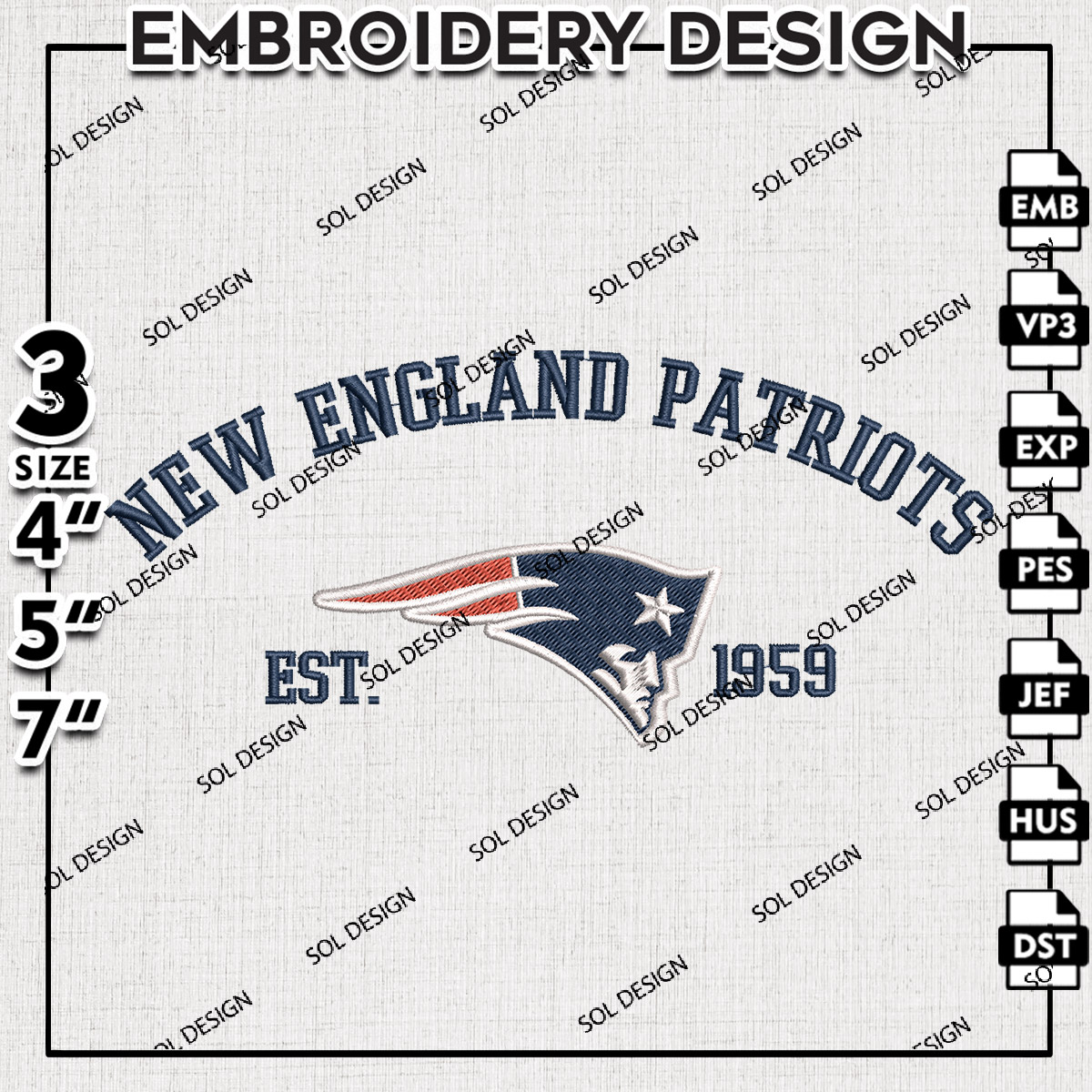 Machine Embroidery Design, Embroidery Designs, Embroidery Files Pattern, Embroidery Files, Instant Download, Digital Download, Machine Embroidery Pattern, Embroidery Pattern, Football embroidery pattern, logo embroidery design, Sports Embroidery Design, N