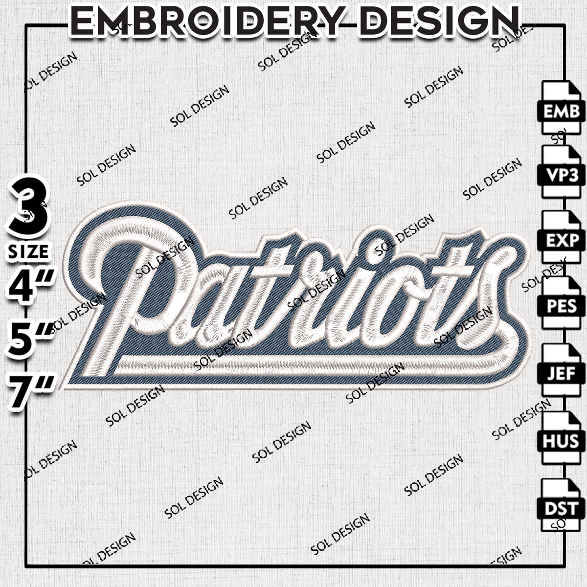 Machine Embroidery Design, Embroidery Designs, Embroidery Files Pattern, Embroidery Files, Instant Download, Digital Download, Machine Embroidery Pattern, Embroidery Pattern, Football embroidery pattern, logo embroidery design, Sports Embroidery Design, N