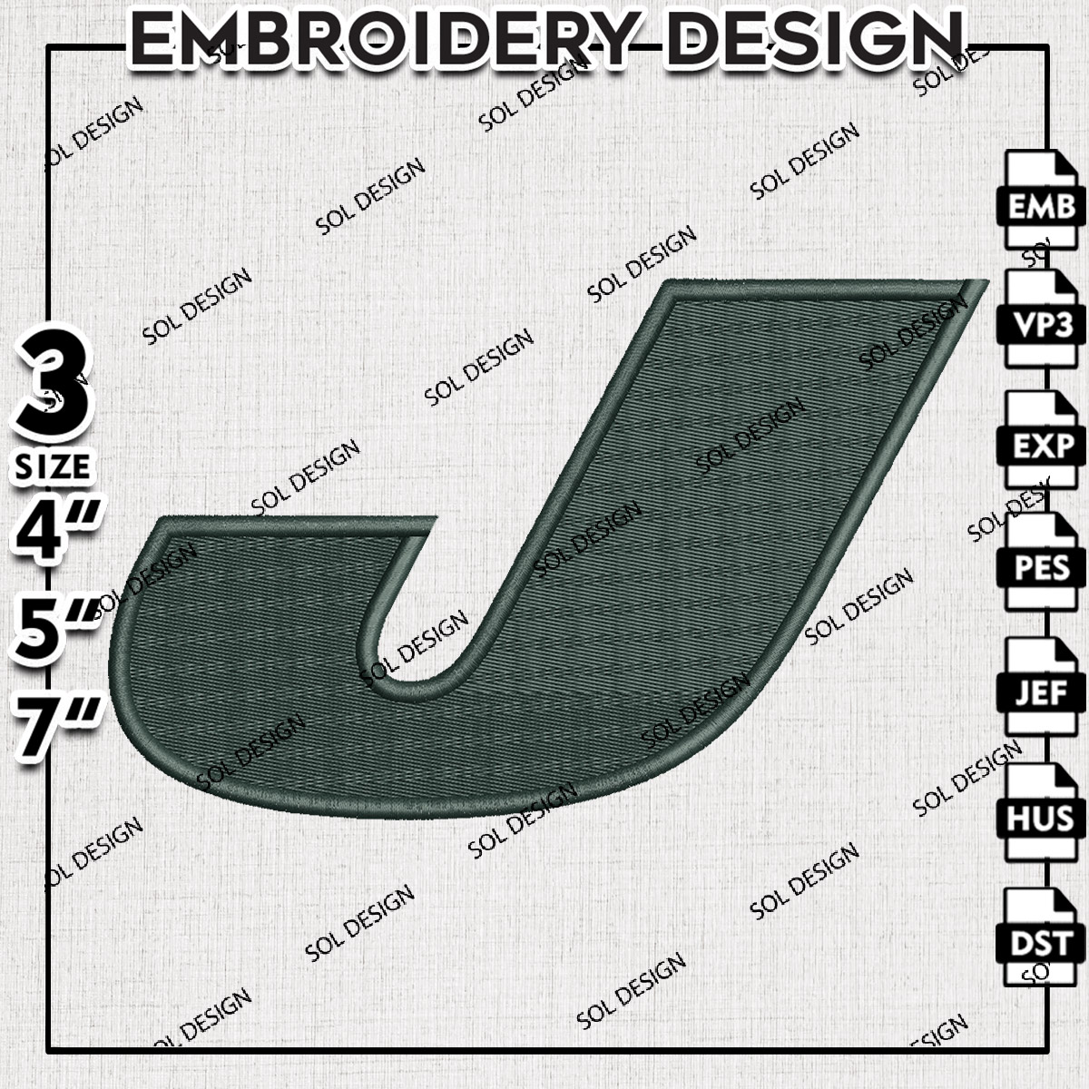 Machine Embroidery Design, Embroidery Designs, Embroidery Files Pattern, Embroidery Files, Instant Download, Digital Download, Machine Embroidery Pattern, Embroidery Pattern, Football embroidery pattern, logo embroidery design, Sports Embroidery Design, N