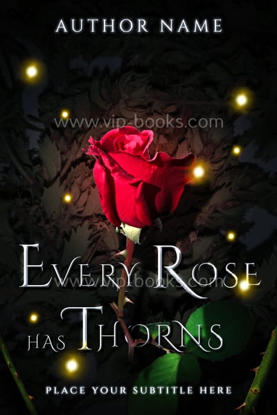 Book Cover Design - Every Rose has Thorns