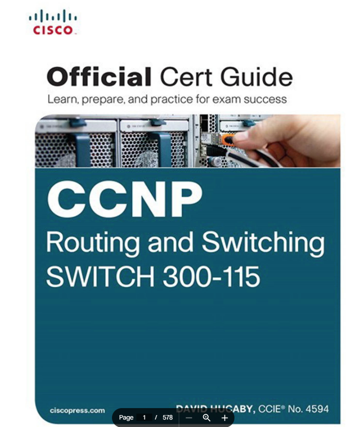 CCNP Routing and Switching SWITCH 300-115 Official Cert Guide.pdf