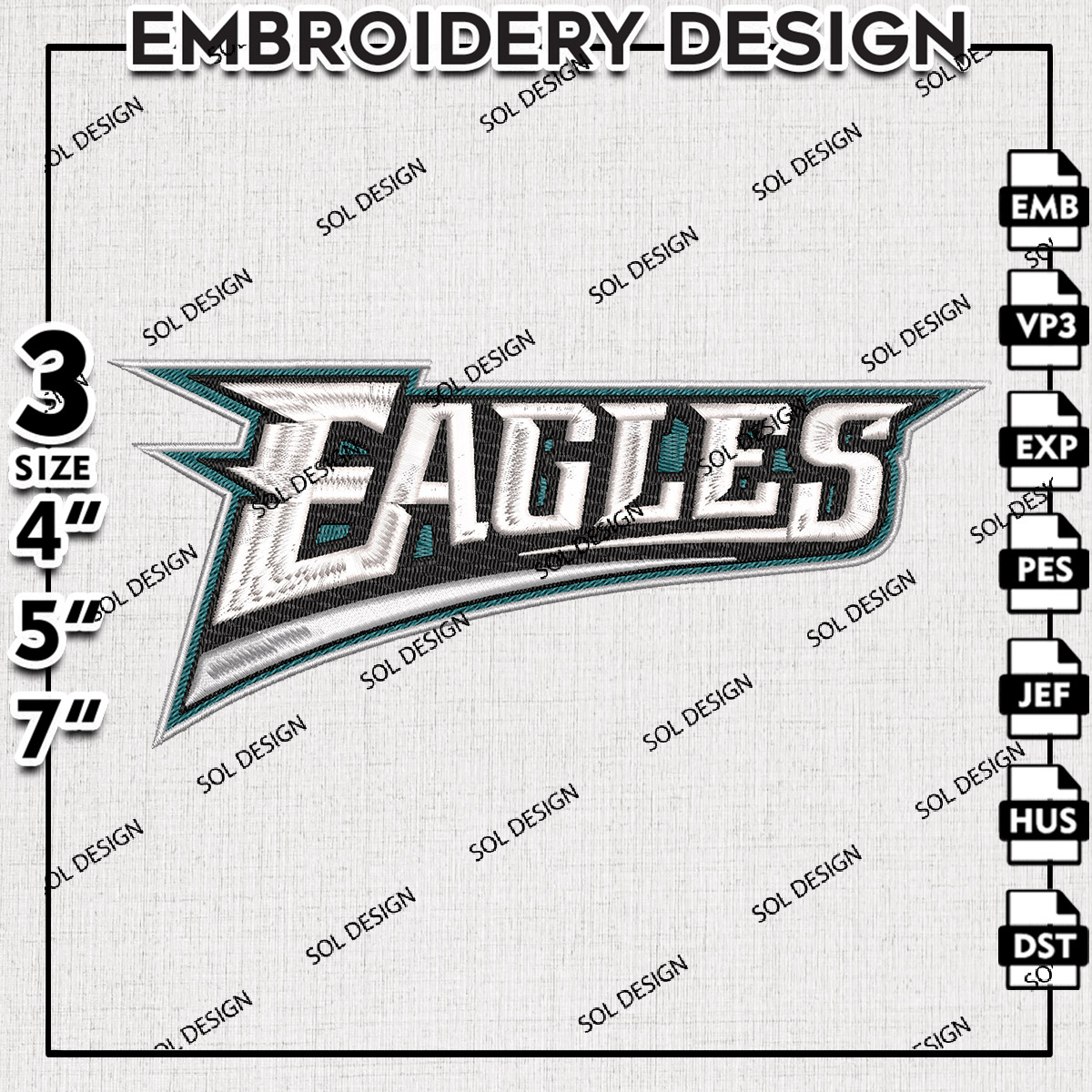 Machine Embroidery Design, Embroidery Designs, Embroidery Files Pattern, Embroidery Files, Instant Download, Digital Download, Machine Embroidery Pattern, Embroidery Pattern, Football embroidery pattern, logo embroidery design, Sports Embroidery Design, N