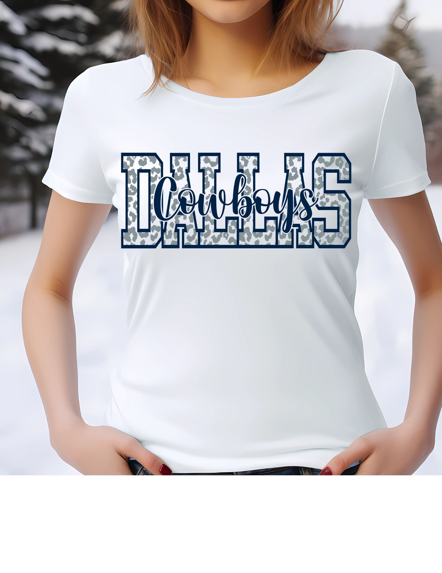 Dallas Cowboys Leopard Print SVG/PNG File - Payhip