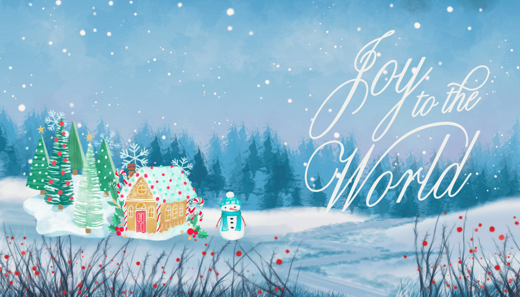 Customizable Adorable Winter Wonderland Gift/Favor Tag| Digital Canva Template. Front design