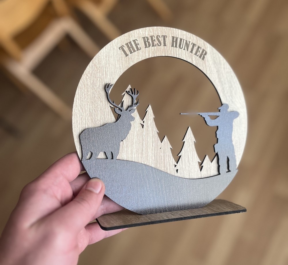 "laser cutting files for trophies" "hunting trophy laser cutting files" "pheasant trophy laser cut files" "buy laser files for trophy engraving" "3D files for hunting trophies" "laser engraved trophies for hunters" "deer hunting trophy laser cutting files