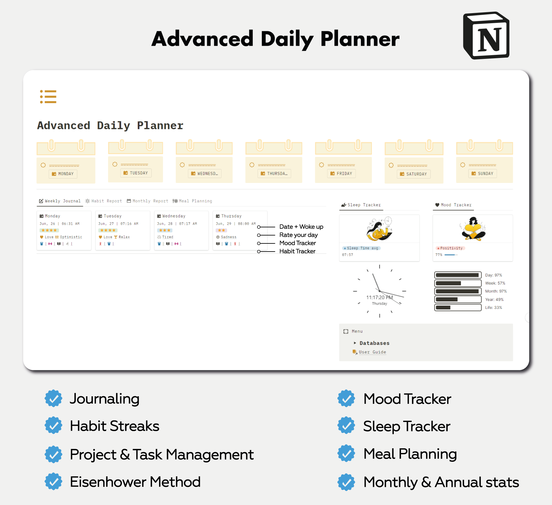 Advanced Daily Planner - Payhip