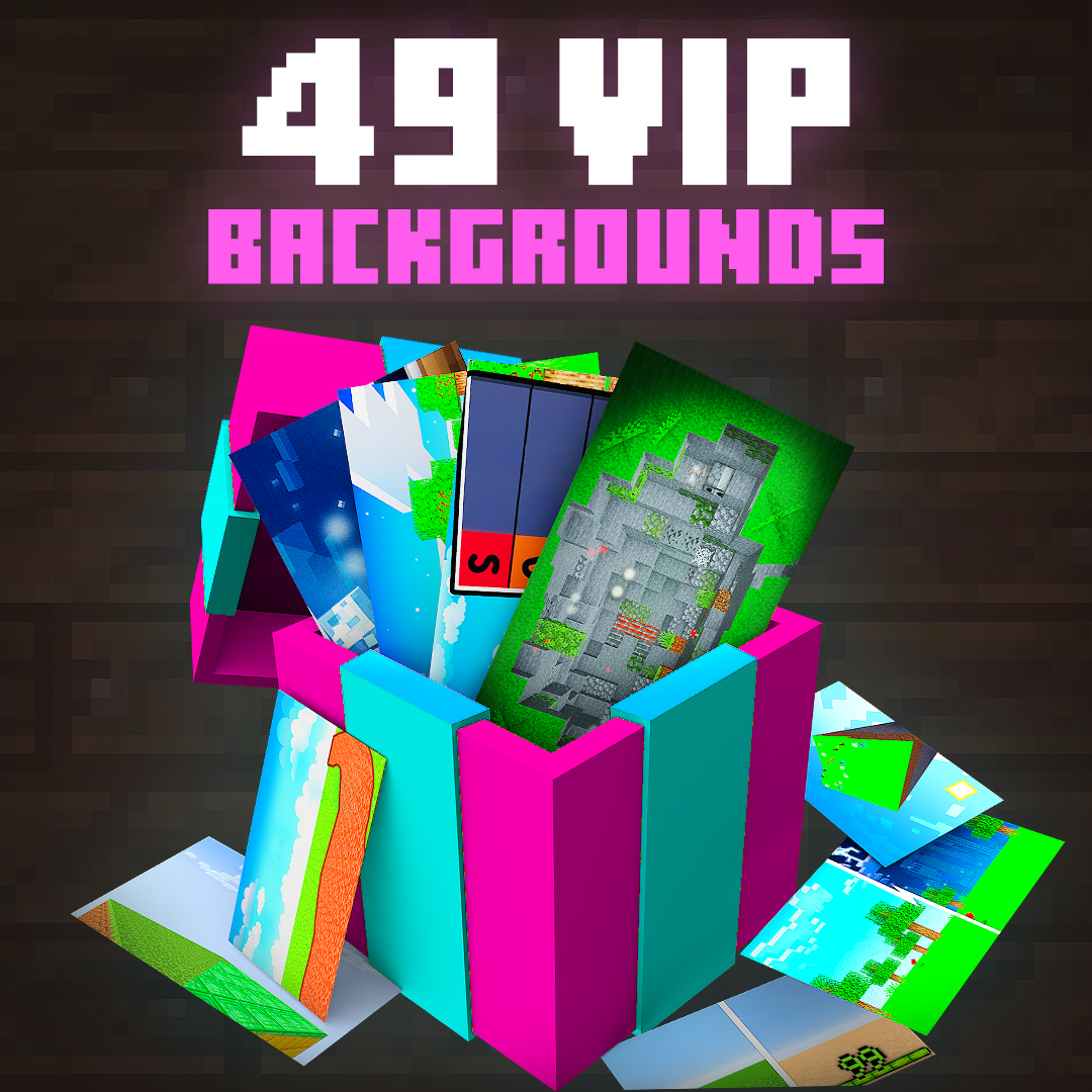 Quinc Design - VIP PACKAGE | 49 MINECRAFT BACKGROUND - Payhip