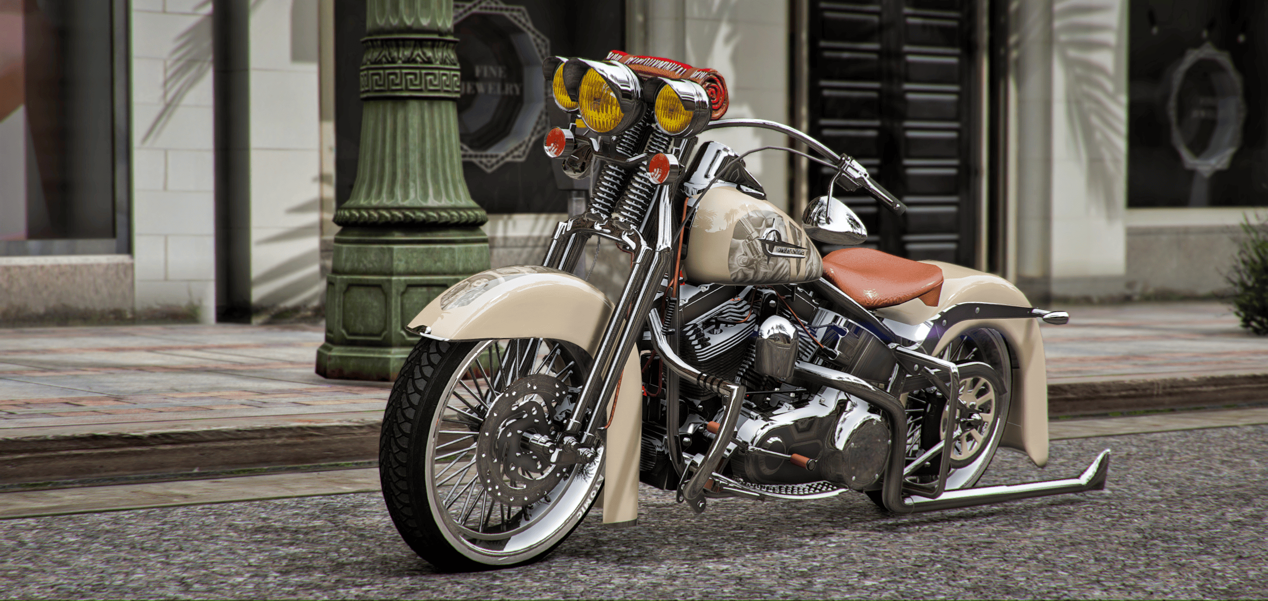 Springer softail 'Chingon' Beach Bar - Payhip