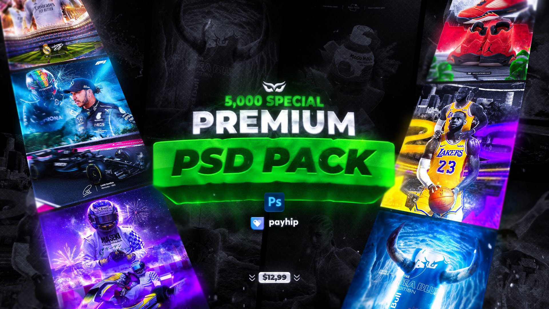 Ampliar Visuals - Premium PSD Pack - Payhip