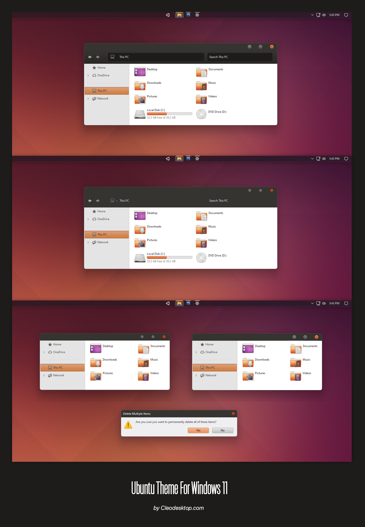 Ubuntu Theme For Windows 11 - Payhip