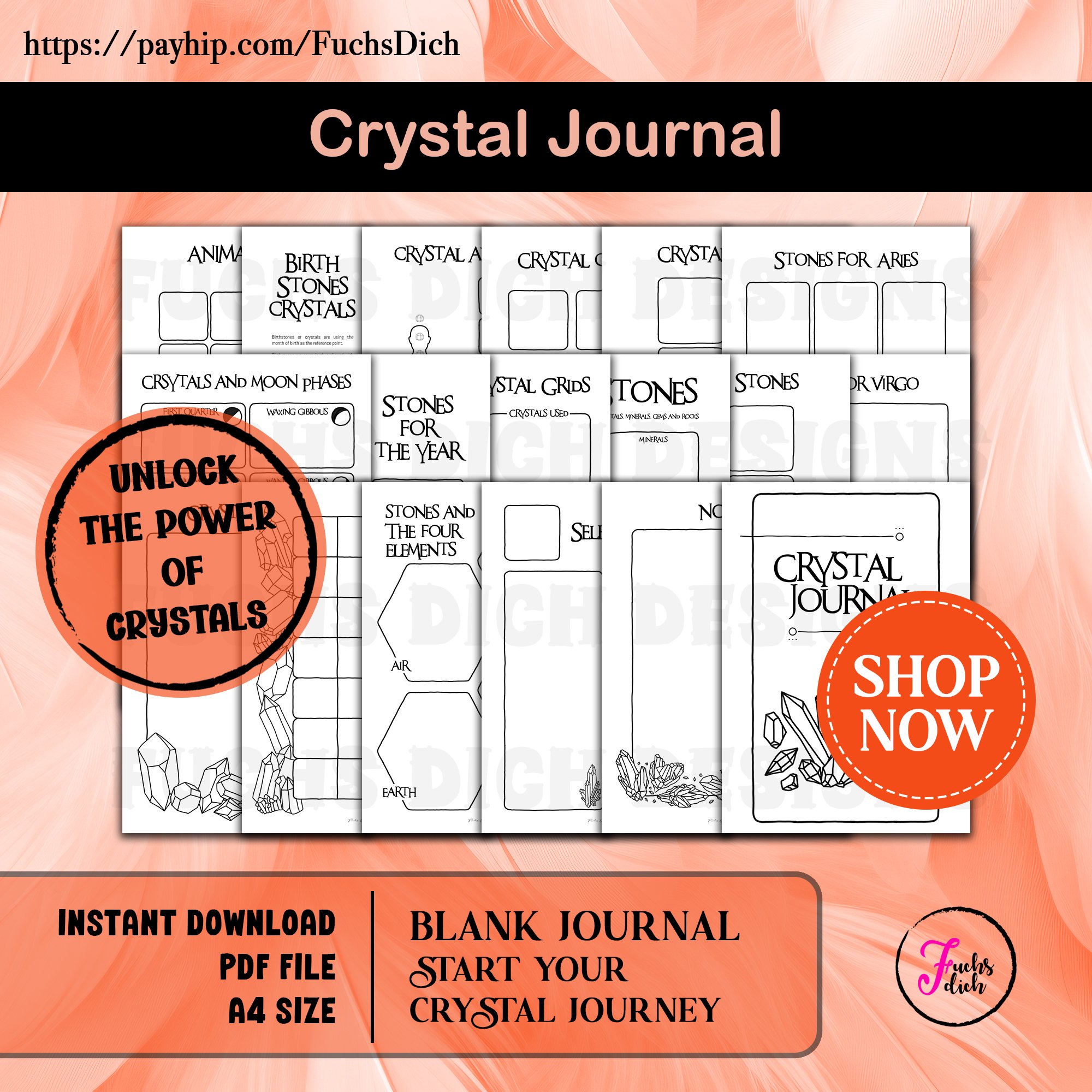 Crystal Journal | Learn Crystal - Payhip