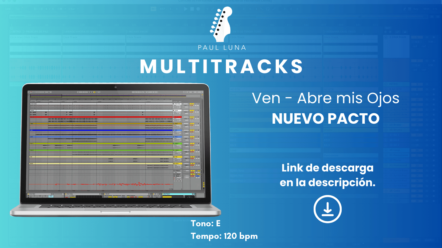 Ven - Abre Mis Ojos | Nuevo Pacto | Multitrack