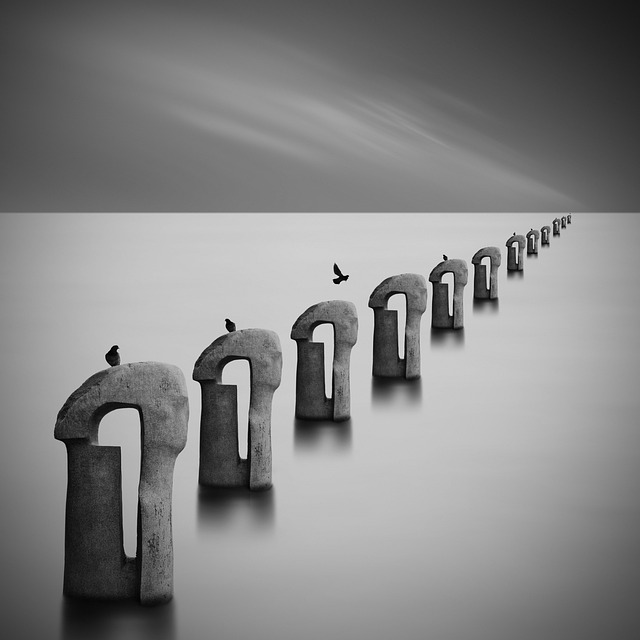 Foto de mar de niebla