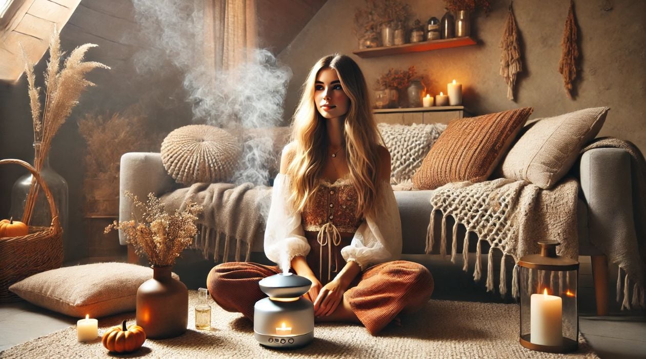 self-care essential oil diffuser