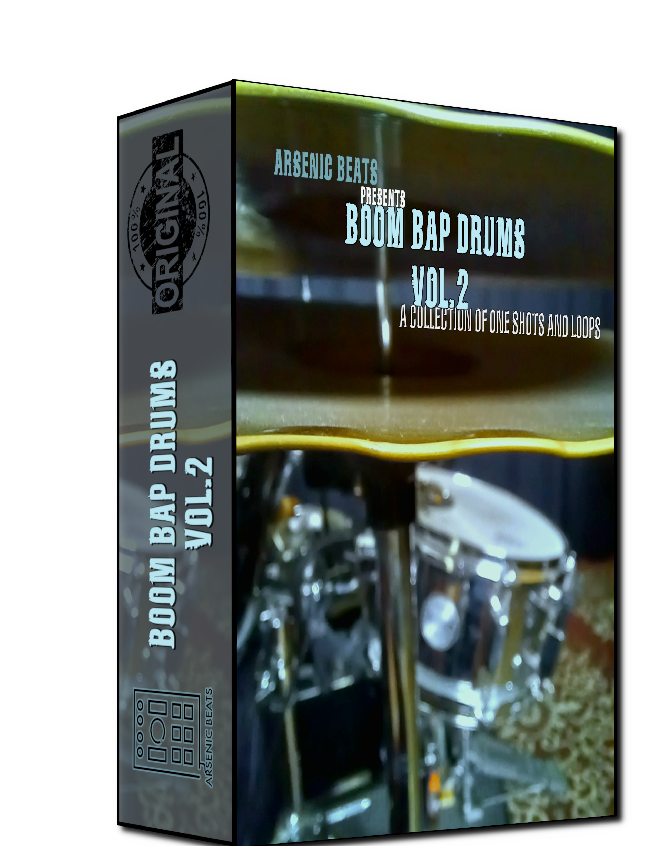 Boom Bap Drums Vol.2(sample pack) - Payhip