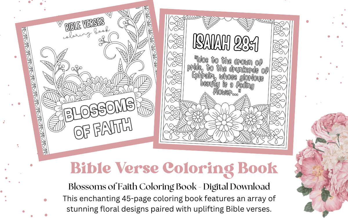 Christian Bible Verse Coloring Book