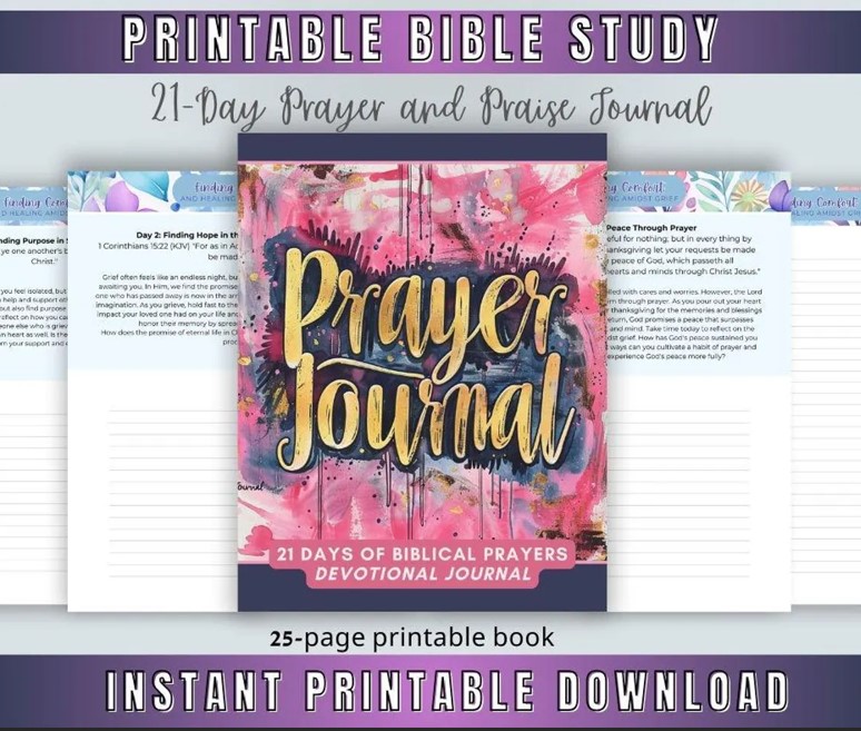 s 21-Day Prayer Journal