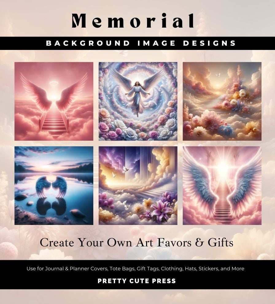 Stunning Funeral Artwork for Custom Keepsake gifts