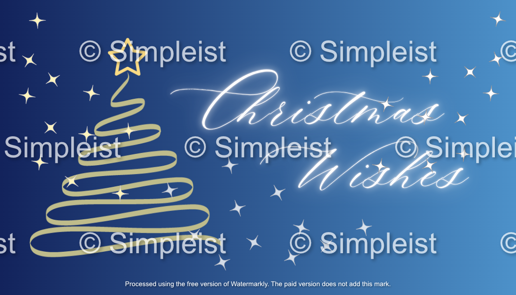 Customizable Minimalist Christmas Wishes Gift/Favor Tag| Digital Canva Template. Front design