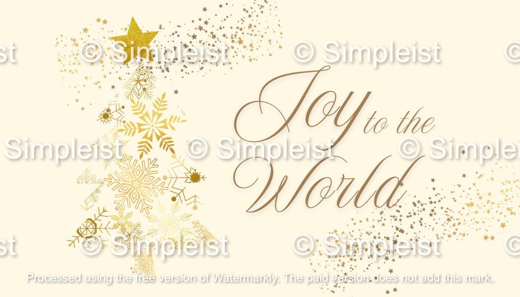 Customizable Golden Snowflake Christmas Tree Gift/Favor Tag| Digital Canva Template. Front design