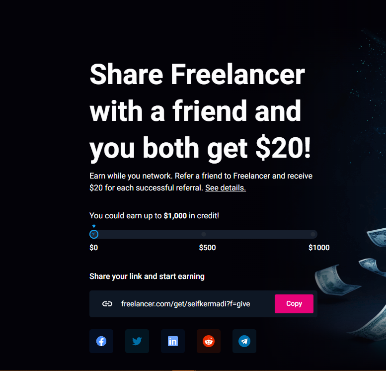 Here's a blog post template to promote the Freelancer Affiliate Program, with space for your affiliate link included naturally throughout. This setup will guide your readers on how to earn from the program and encourage them to join through your link.  --