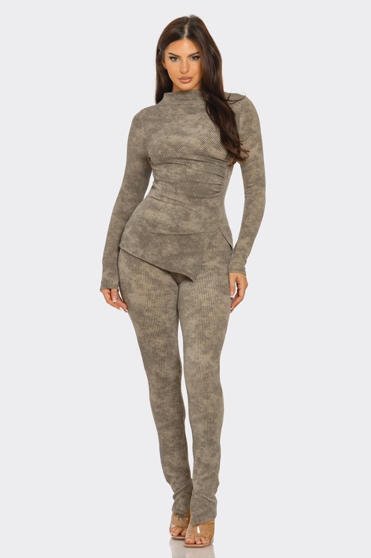Washed Rib Leggings Set - Payhip