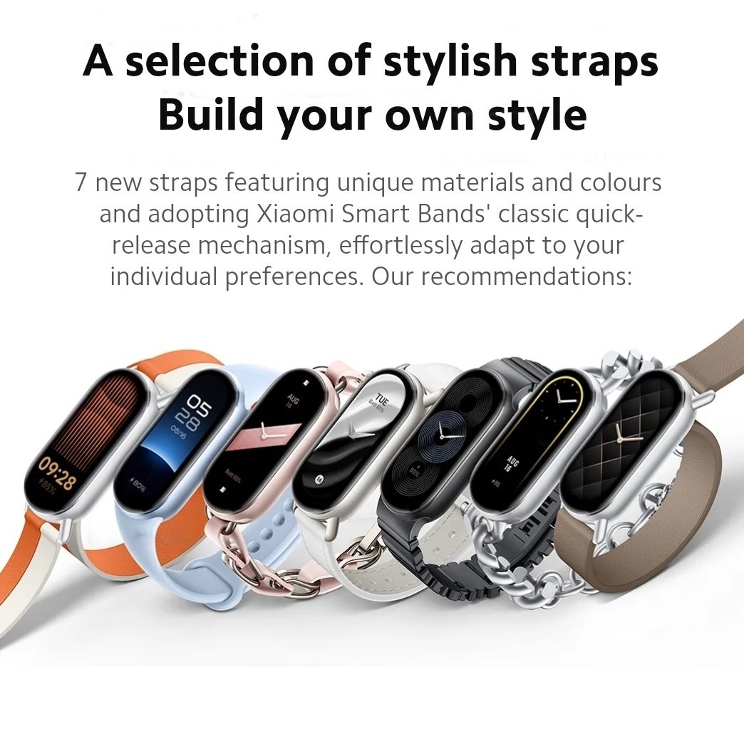 Xiaomi Smart Band 9 Amoled display Metal frame Fitness Tracker