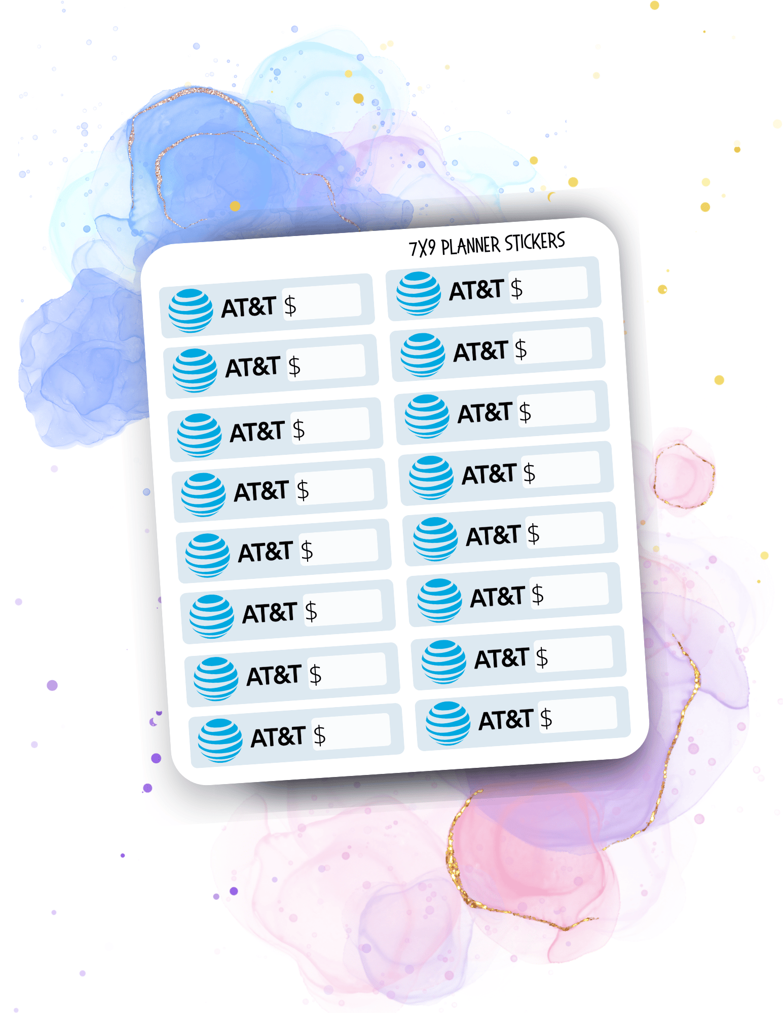 AT&T Sticker Sheet - Payhip