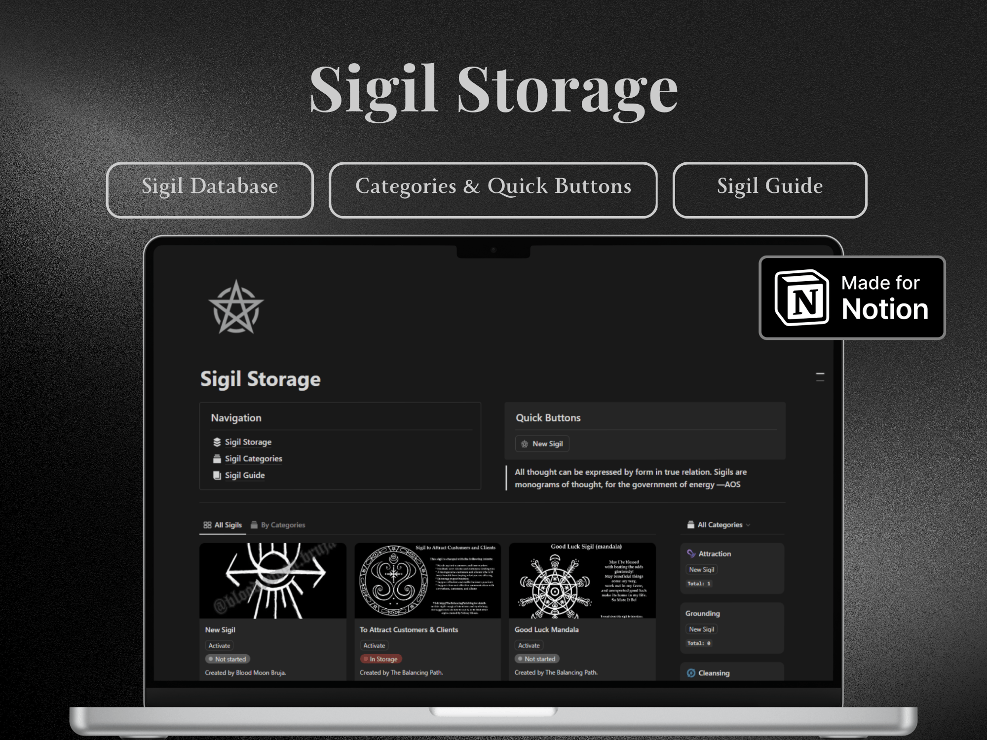 Sigil Storage - Payhip