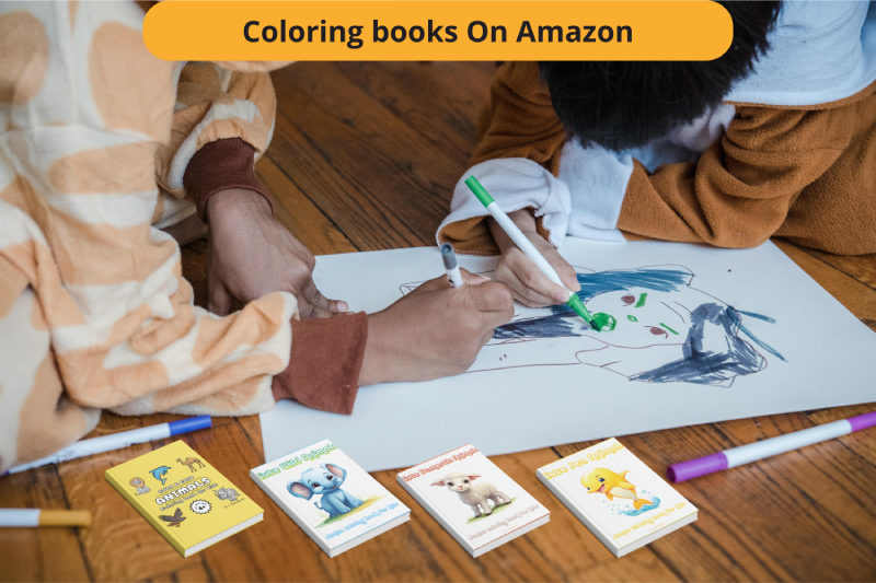 Coloring books on Amazon