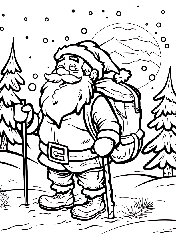 Merry Christmas Coloring Pages