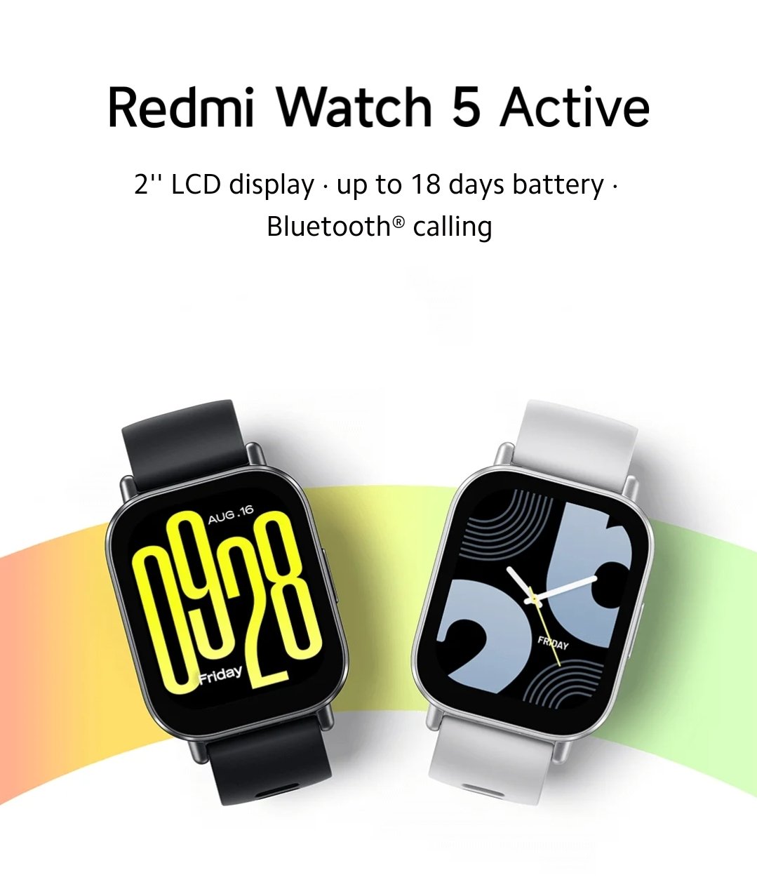Xiaomi Redmi Watch 5 Active Calling Fitness Tracker