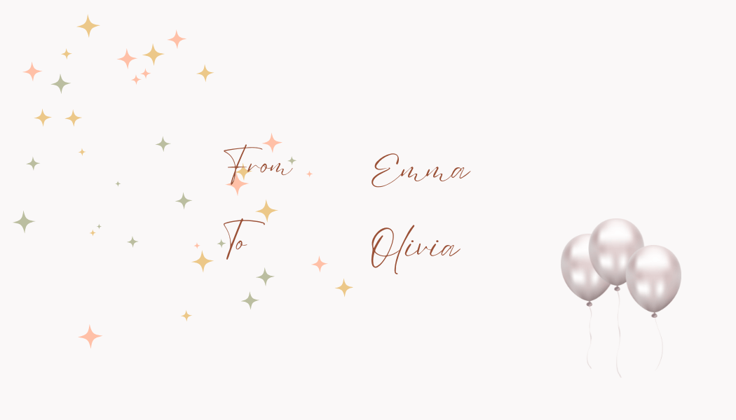 Customizable Cheers to New Year Celebration Gift/Favor Tag| Digital Canva Template. Back design