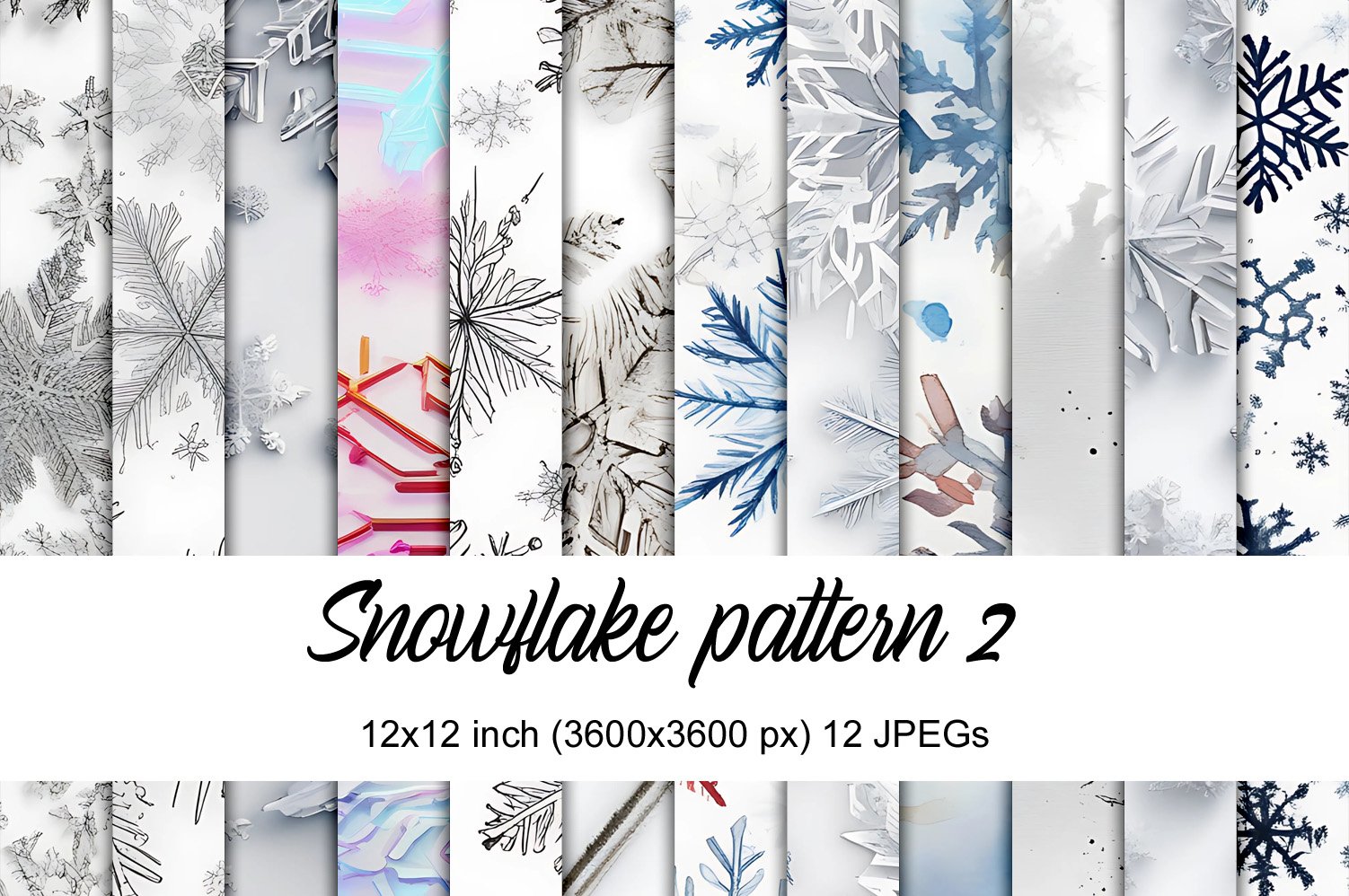 Snowflake Pattern 2 - Payhip
