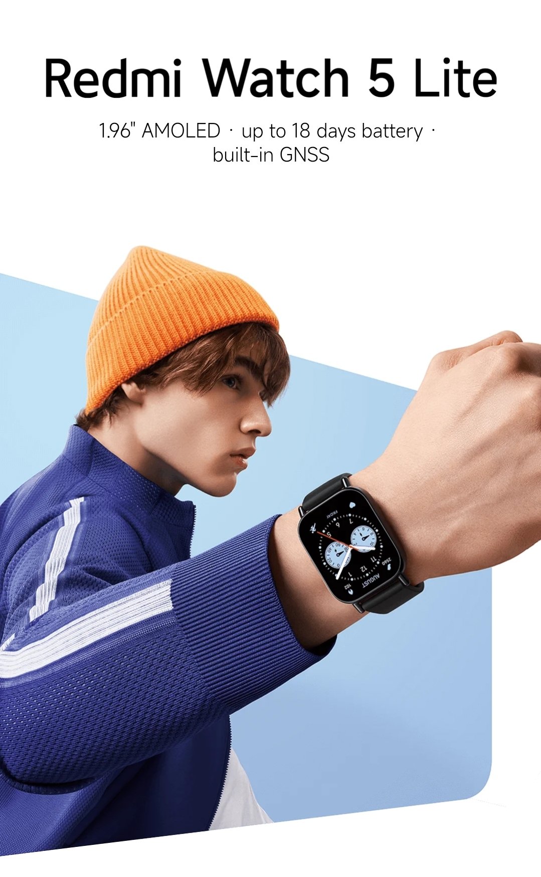 Xiaomi Redmi Watch 5 Lite Calling Smart Watch Fitness Tracker