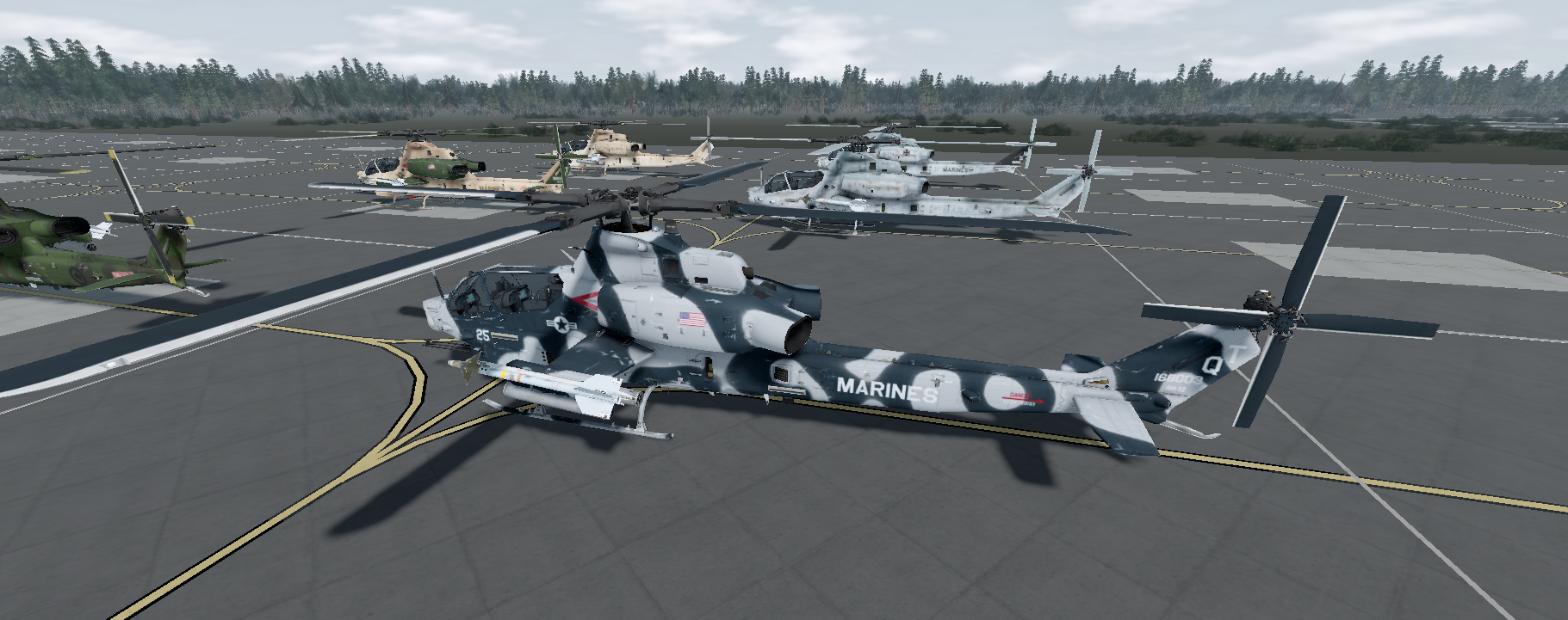 USA Bell AH 1Z Viper V1 USMC Snow Payhip usa bell ah 1z viper v1 usmc snow payhip