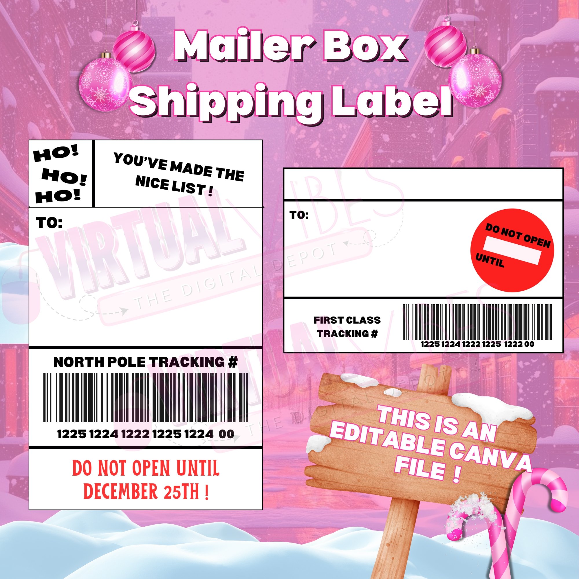 Custom Shipping Label Template - Payhip
