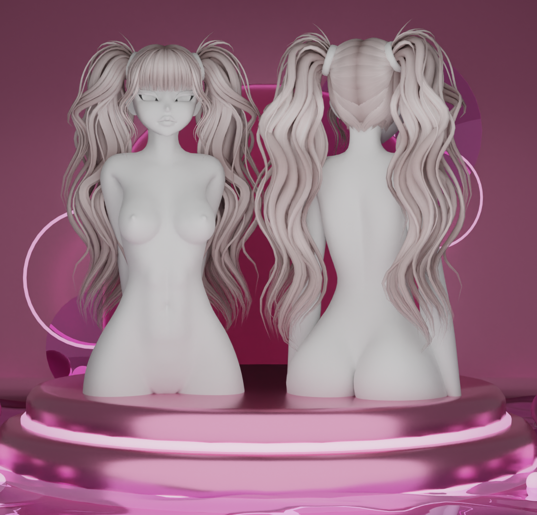 Zoey's Hair for VRChat