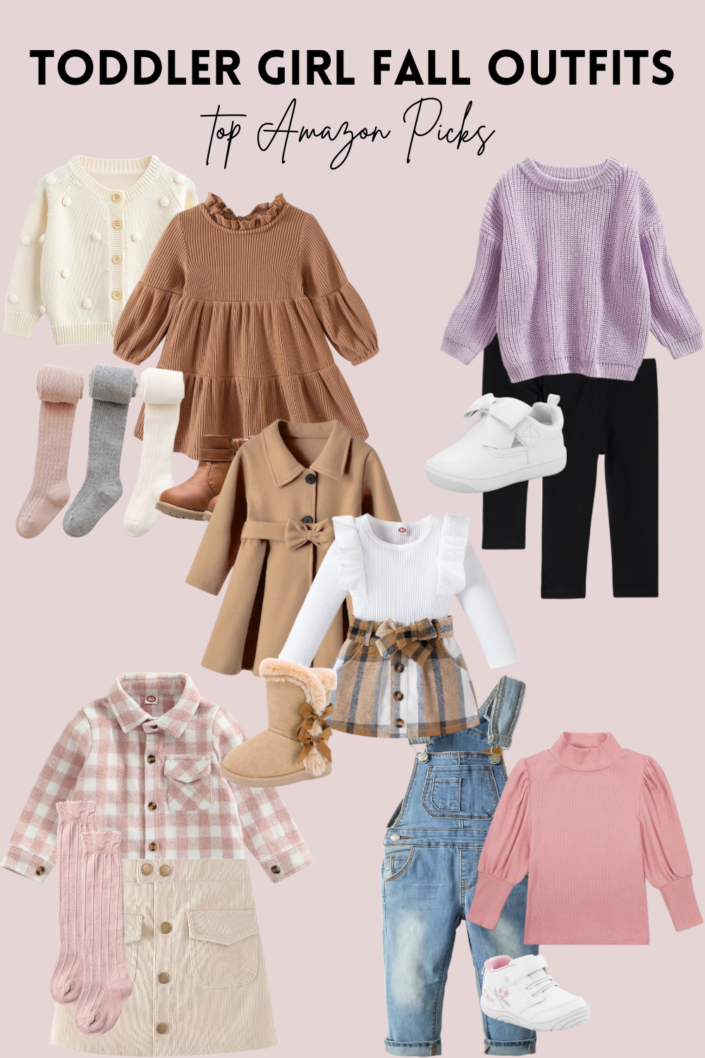 Adorable Fall Outfit Ideas for Toddler Girls: Amazon Finds You’ll Love