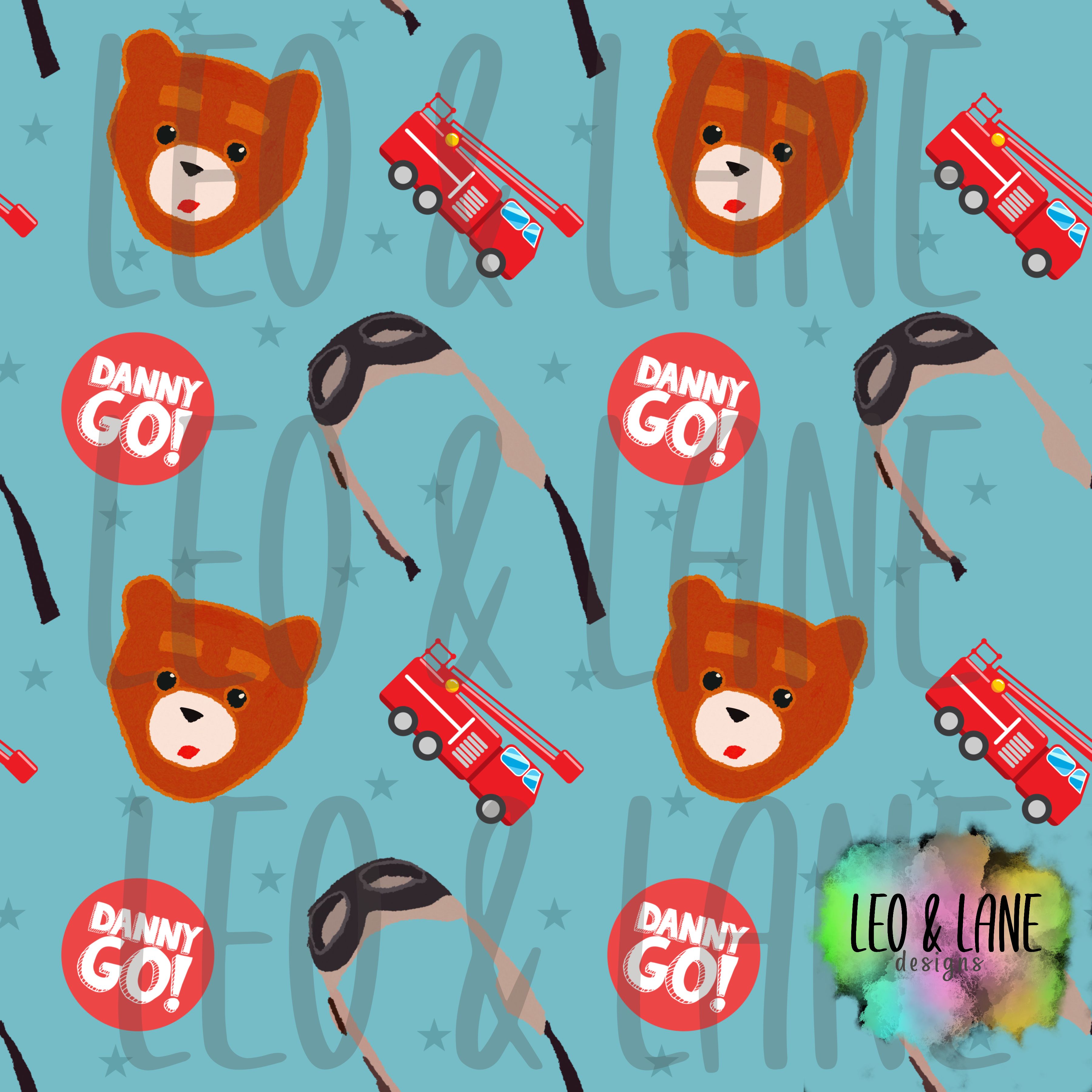 Danny Go Bear Head Stars - Payhip