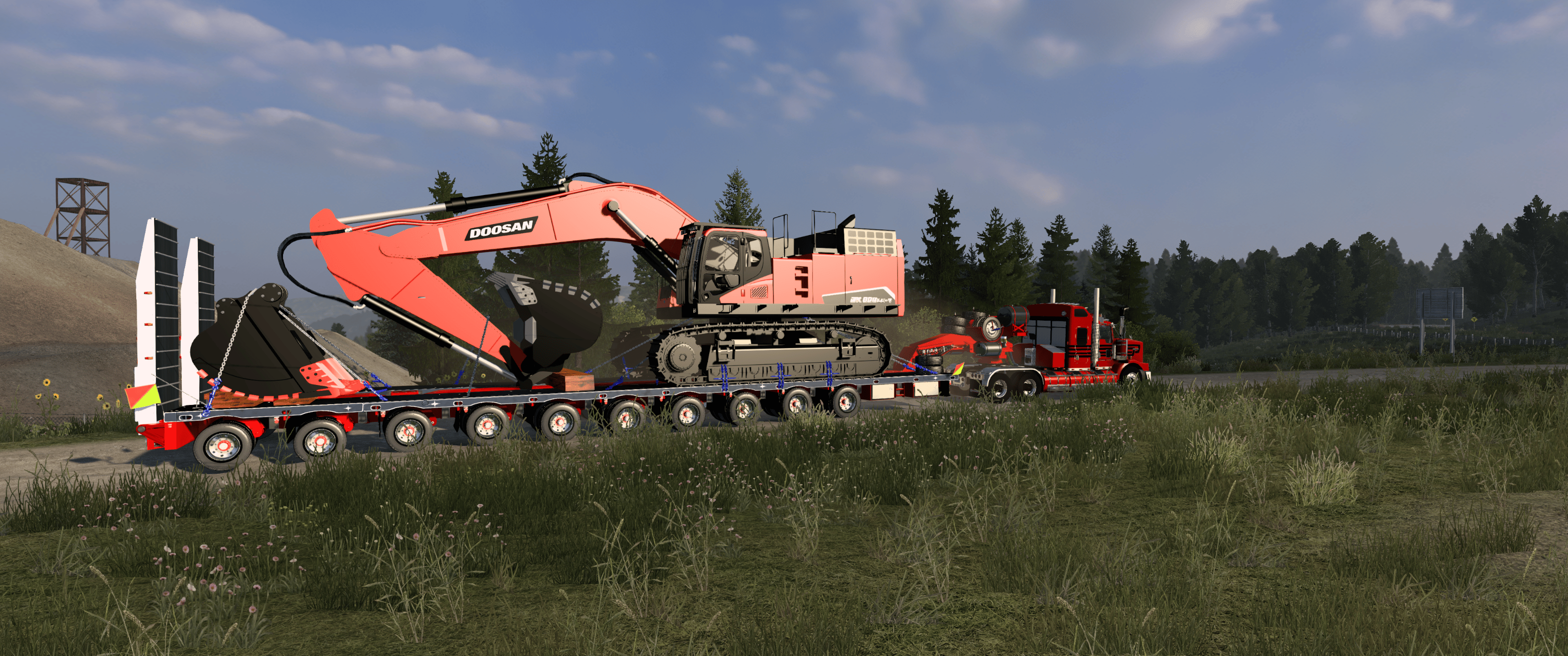 ATS Trailer Mods: Alsorts Of Heavy Haul Floats