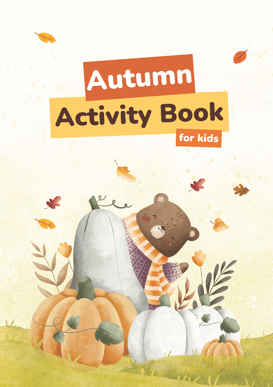 Autumn Activity Book for Kids