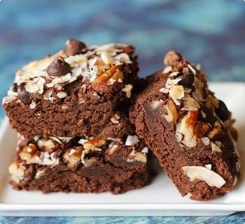 Brownies and chocolate chips