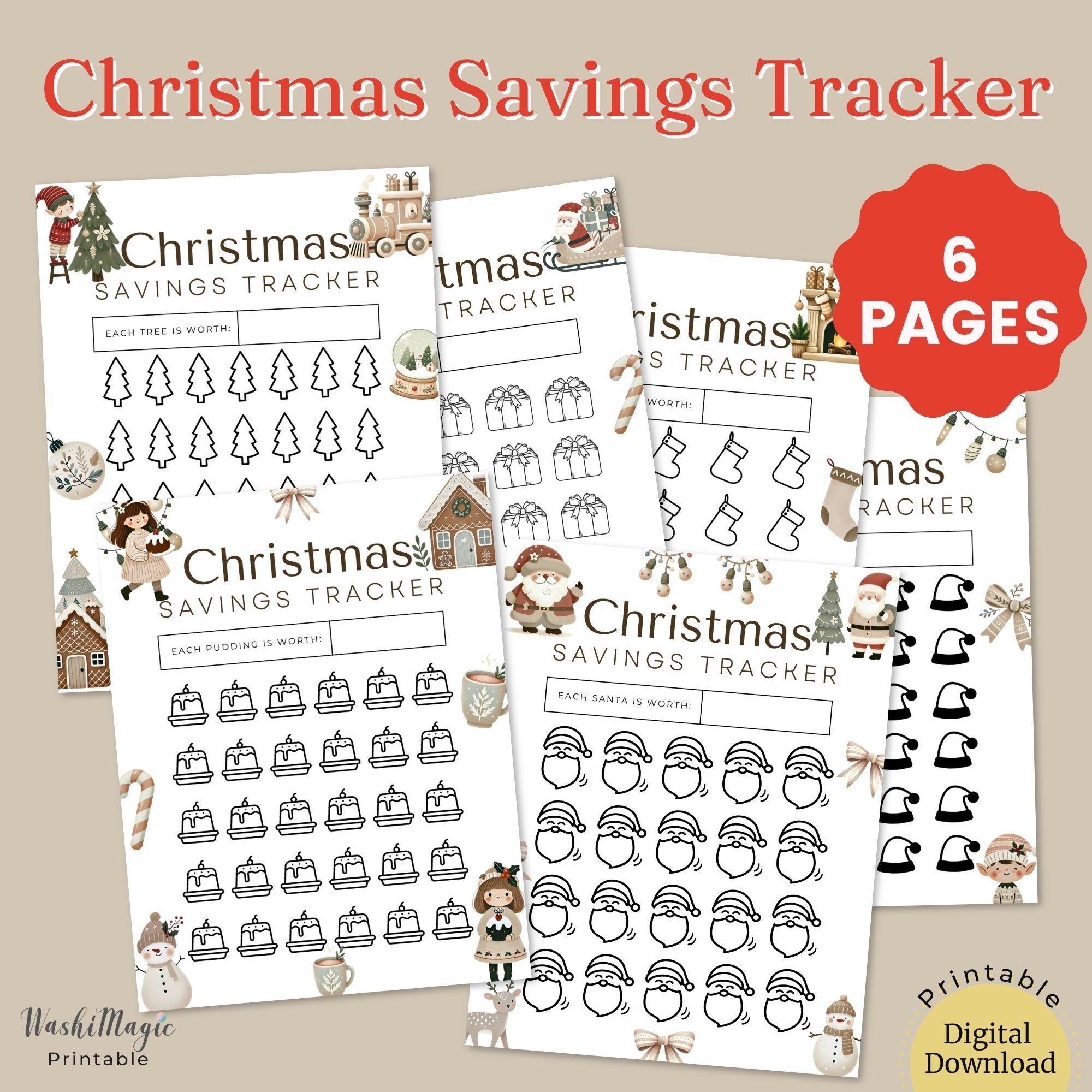 lovely-boho-christmas-savings-tracker-challenge-printable-payhip